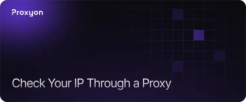 How to Check Your IP Through a Proxy